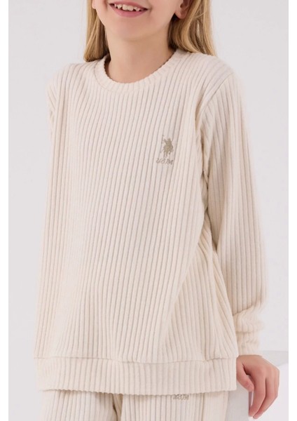 U.s. Polo Assn Eşofman Takımı US2328-4 Bej modelleri