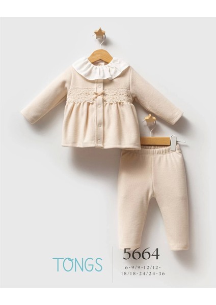 Tongs Baby Lace Dream 3'lü Takım 5664 Ekru