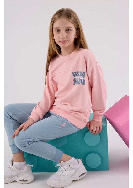 U.s. Polo Assn Eşofman Takımı US2317-4 Açık Pembe