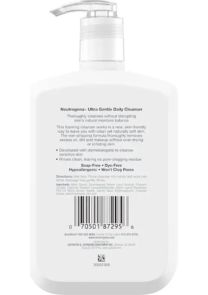 Ultra Gentle Günlük Yüz Temizleme Jeli 354ML fiyatları