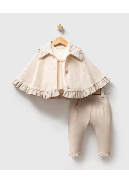 Tong Baby 3'lü Takım 8054 Ekru