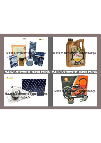 C-Elysee 1.6 Hdi Komple Bakım Seti Filtre Yağ Triger Devirdaim 550371684