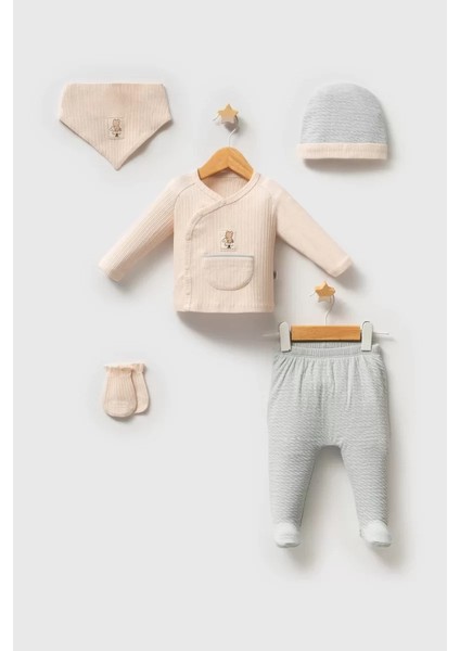 Tongs Baby Daily Elegance Zıbın Takımı 5652 Mavi