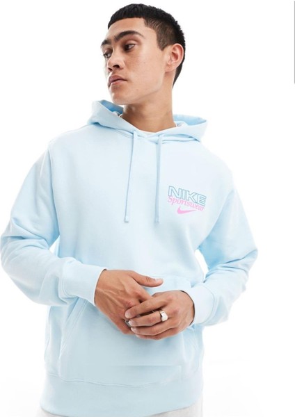 Graphic Overhead Erkek Hoodie modelleri