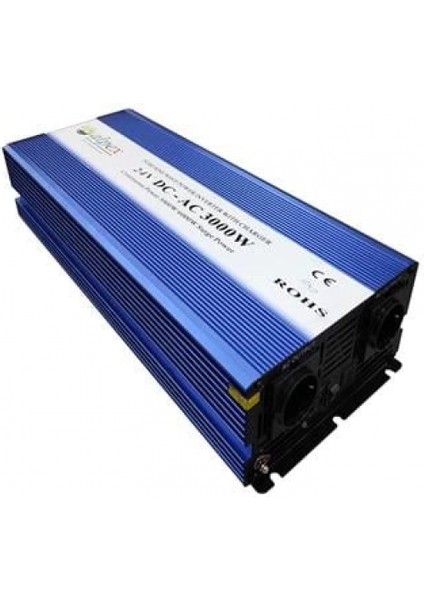 3000 Watt 24 Volt Ups (Şebeke Şarjlı) Tam Sinüs Inverter
