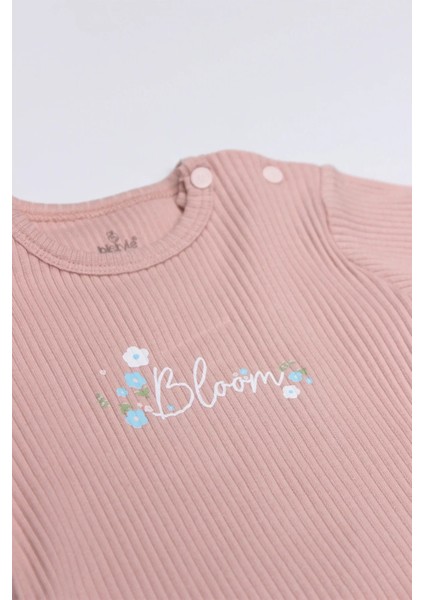 Bistyle Flying Bloom White Yarım Kol 2'li Body 17118 Ekru Gül Kurusu modelleri