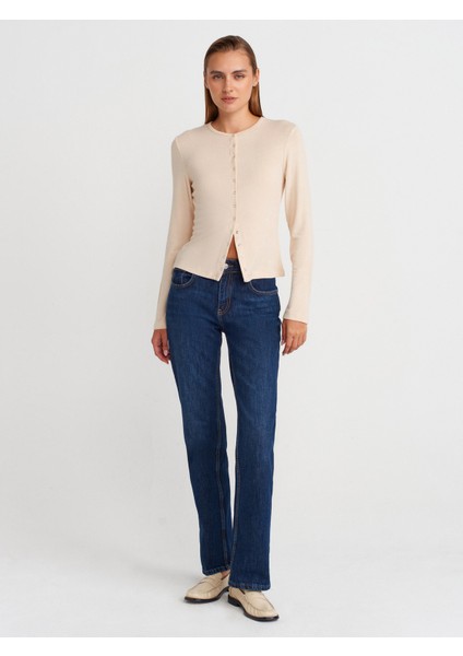 32055 Uzun Kollu Hırka-Taş fırsatları