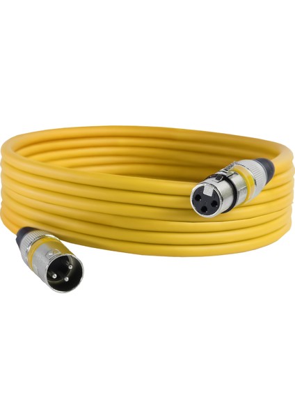 MXL-5M-YLW Kaliteli XLR TO XLR 5 mt. Mikrofon Kablosu fiyatları
