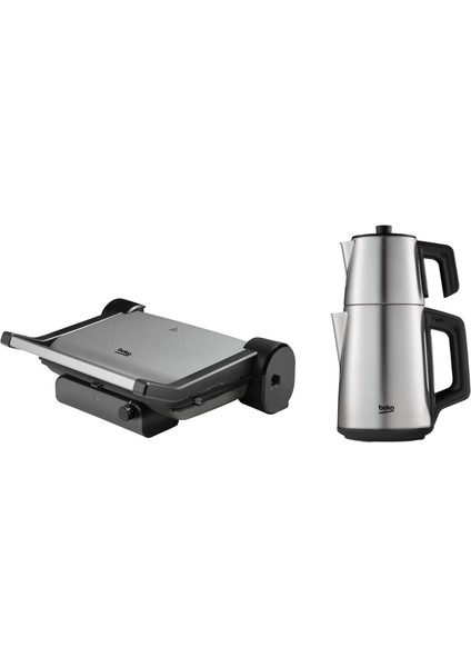 Tost Makinesi & Çaycı Fırsat Set (Cm 5342 + Tm 5206)