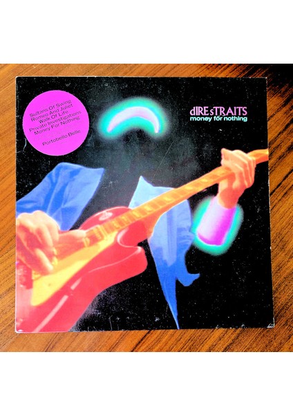 Dıre Straıts Money For Nothing *printed In England Palk 9 / Kapak 8,5 Plak