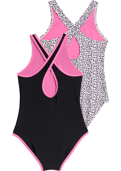 2'li Leopar Desenli Mayo (6-16 Yaş)