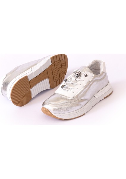 Hakiki Deri Kadın Sneaker Ayakkabı 25KHMS383 modelleri