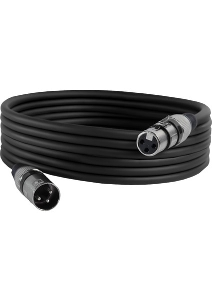 MXL-5M-BK Kaliteli XLR TO XLR 5 mt. Mikrofon Kablosu fiyatları