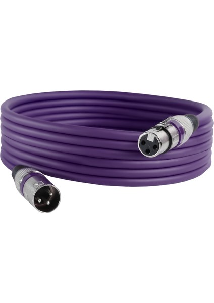 MXL-5M-PRP Kaliteli XLR TO XLR 5 mt. Mikrofon Kablosu fiyatları
