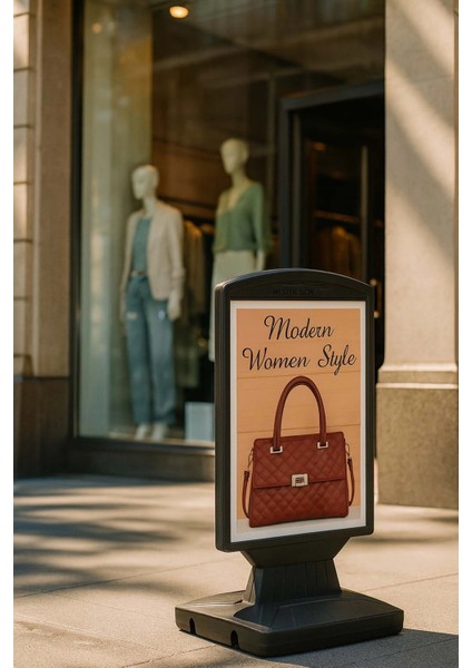 Master Sing Kaldırım Reklam Panosu Su Dubalı 42x60cm