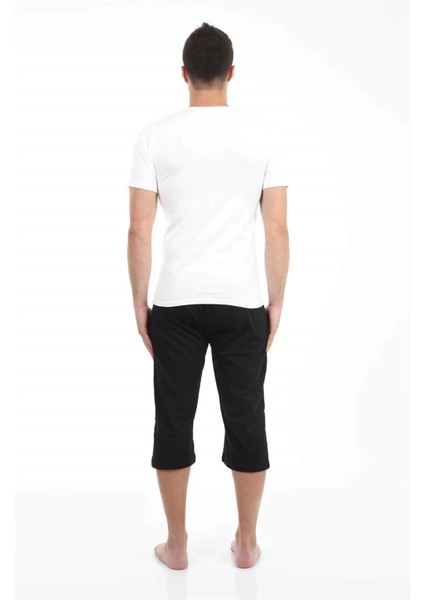 Moda Erkek Pamuk Kapri Siyah modelleri