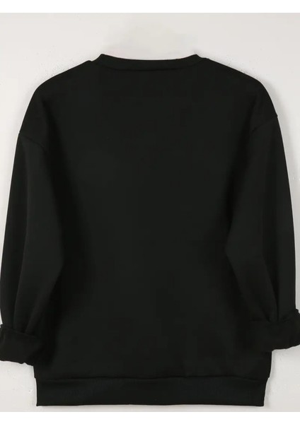 Sevgili Kombini 2'li Takım Sevgi Baskılı Bisiklet Yaka Sweatshirt Sevgililer Günü (Adet Fiyattır) fiyatları