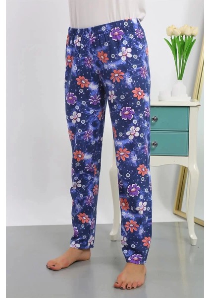 Moda Kadın Pamuklu Alt Pijama Lacivert fiyatları