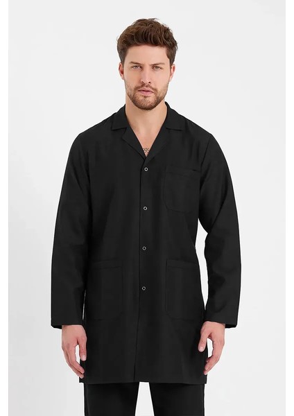 Alpaka Siyah Erkek Önlük