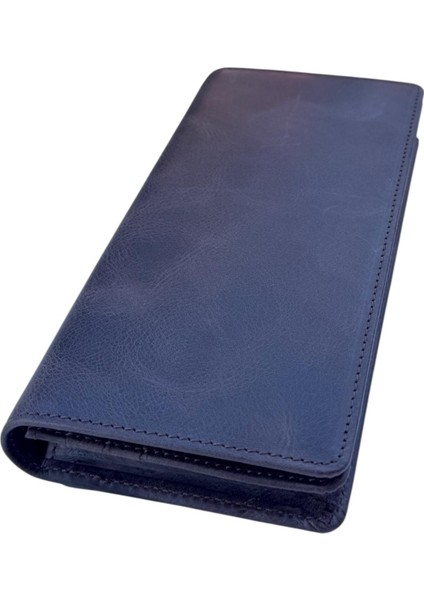 Tobiko Mihra Kahve Hakiki Deri Hem Telefonluk Hemde Mıknatıslı El Cüzdanı