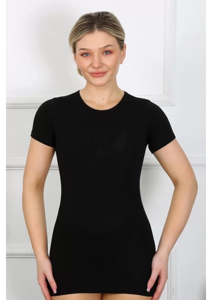 Moda Bayan Kısa Kol Body Siyah fiyatları