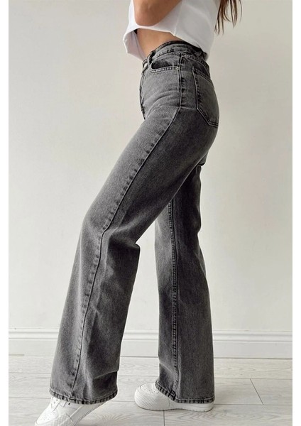 Ispanyol Paça Kadın Pantolonu Antrasit fiyatları