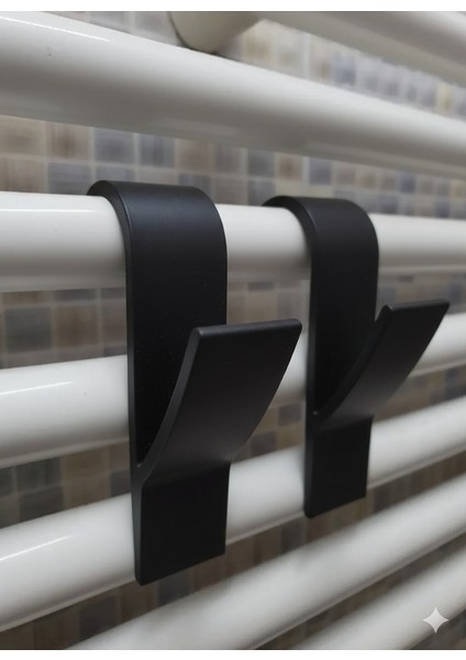 5'li Havlupan Petek Askısı Seti - Banyo ve Mutfak Radyatör Boru Askılığı Kanca modelleri