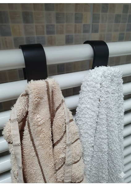 5'li Havlupan Petek Askısı Seti - Banyo ve Mutfak Radyatör Boru Askılığı Kanca fırsatları