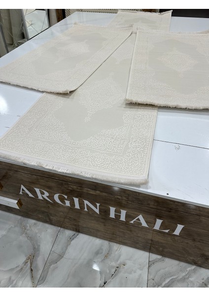 Beyaz Yatak Odası Halısı Akrilik Argın Halı fiyatları