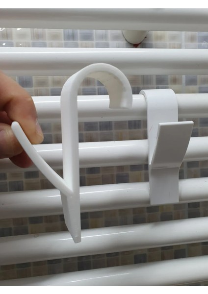 5'li Havlupan Petek Askısı Seti - Banyo ve Mutfak Radyatör Boru Askılığı Kanca modelleri
