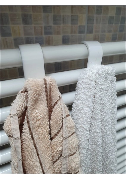 5'li Havlupan Petek Askısı Seti - Banyo ve Mutfak Radyatör Boru Askılığı Kanca fırsatları
