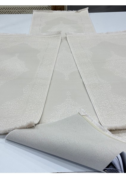 Beyaz Yatak Odası Halısı Akrilik Argın Halı indirimleri