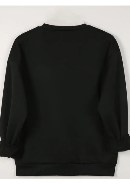 Sevgili Kombini Takım Sevgi Baskılı Bisiklet Yaka Sweatshirt Sevgililer Günü (Adet Fiyattır) modelleri