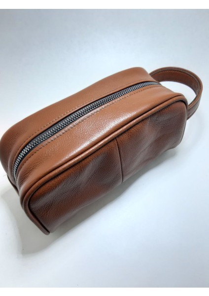 Hakiki Deri Erkek El Portföyü – Tıraş & Bakım Çantası fiyatları