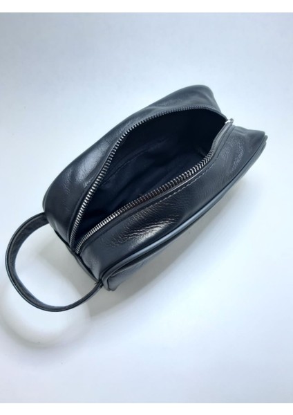 Hakiki Deri Erkek El Portföyü – Tıraş & Bakım Çantası fırsatları