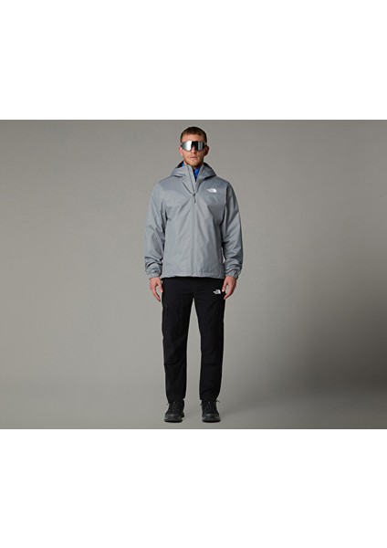 M Quest Jacket - Eu Erkek Outdoor Yağmurluk NF00A8AZH5F1 Gri