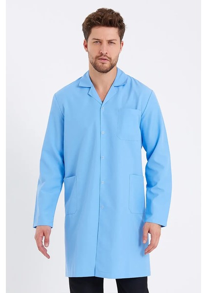 Alpaka Mavi Önlük Erkek