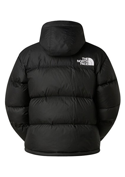W 1996 Retro Nuptse Jacket Kadın Outdoor Montu (700 Dolgu Kaz Tüyü) NF0A3XEOGOF1 Siyah fiyatları