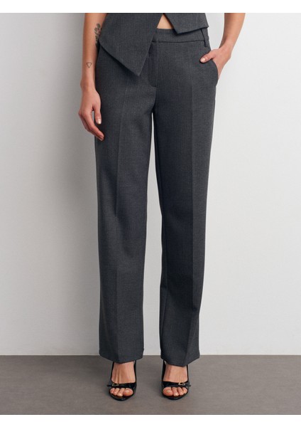 72187 Düşük Bel Pantolon-Antrasit indirimleri
