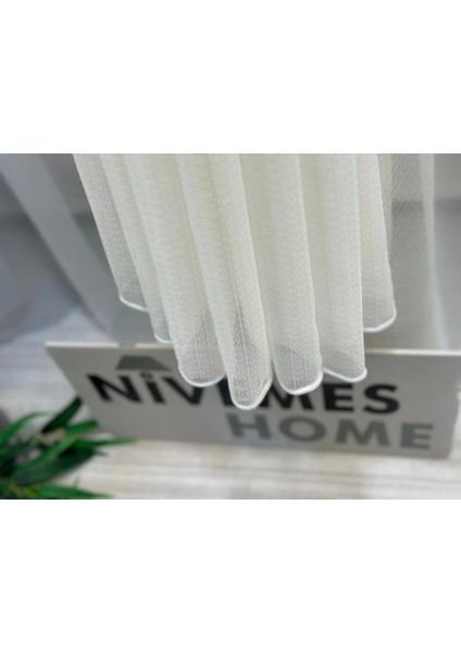 Nivemeshome Sumay 1/2,5 Sık Pileli Tül Perde Apm