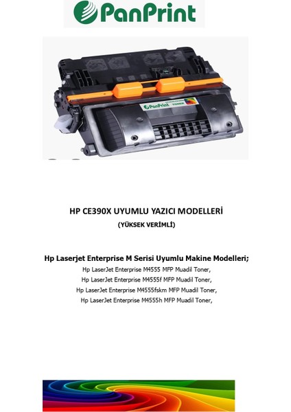 Hp Laserjet Enterprise M4555H Mfp Muadil Toner Yüksek Kapasiteli (24000 Sf.) fiyatları