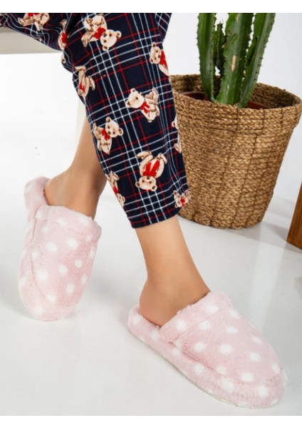 Kadın Ev Terliği Peluş Terlik Çeyiz ve Bohça Terliği Ses Yapmaz Kalın Taban fiyatları