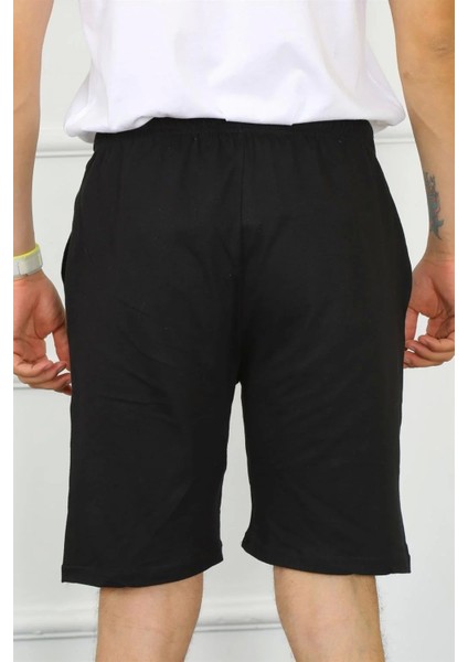 Moda Erkek Pamuk Siyah Şort fırsatları