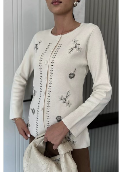 Taşlı Triko Hırka (S,m,l Uyumludur) P-00018221 modelleri