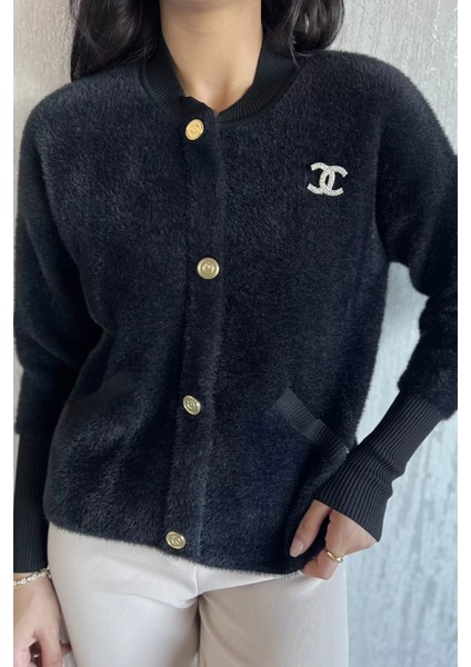 Broşlu Şardonlu Triko Ceket (S,m,l,xl Uyumludur P-00018208 fiyatları