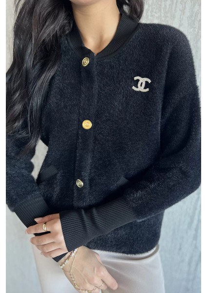 Broşlu Şardonlu Triko Ceket (S,m,l,xl Uyumludur P-00018208 modelleri