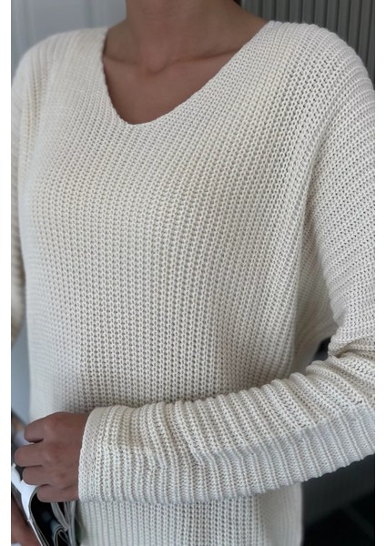 V Yaka Salaş Triko Bluz (S,m,l,xl Uyumludur) P-00018225 modelleri