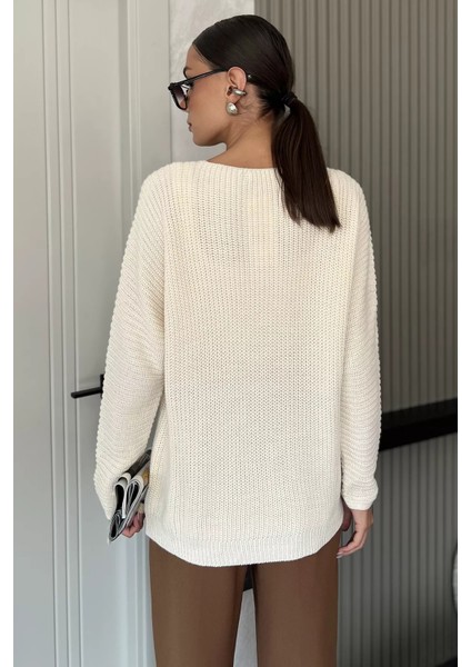 V Yaka Salaş Triko Bluz (S,m,l,xl Uyumludur) P-00018225 fırsatları