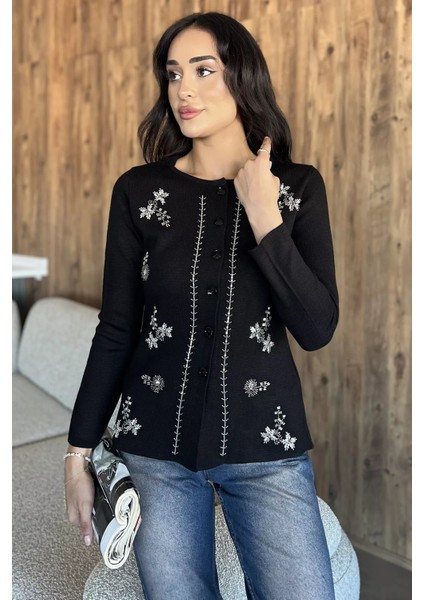 Taşlı Triko Hırka (S,m,l Uyumludur) P-00018221 fiyatları