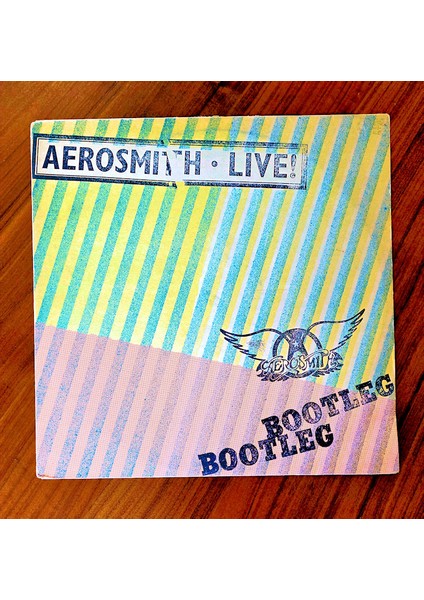 Aerosmıth - Live *printed In Holland (Gatefold) Double Palk 8,5 / Kapak 8 Plak
